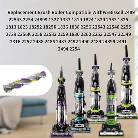 Основная роликовая щетка для Bissell 2252 2253 2254 2255 2256 2258 2489 2488 2486 2259 1830 2260 1327 Вакуумные детали