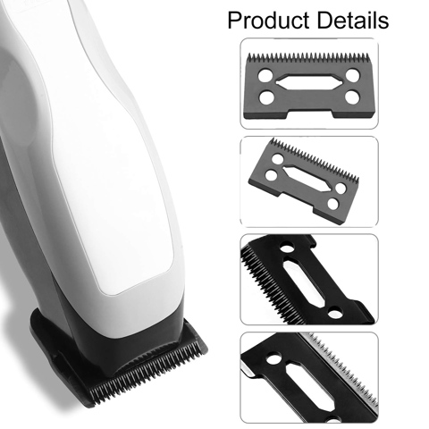 2 Шт. Керамическое лезвие Сменный керамический резак, 28 зубьев Сменный керамический нож для стрижки, 2-луночный нож для стрижки, черный