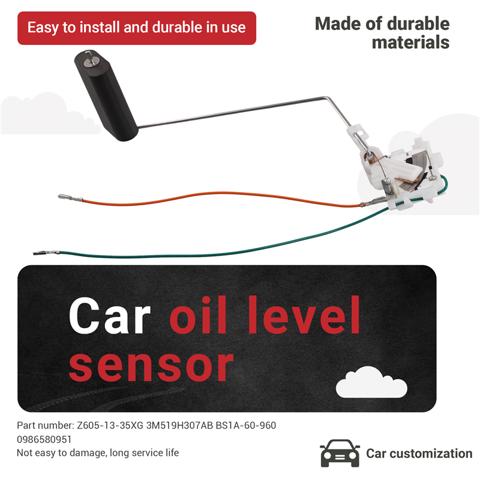 Датчик уровня топлива в топливном баке автомобиля Ford Focus C-Max Mazda 3 2004-2013 Z605-13-35XG 3M519H307AB BS1A-60-960 0986580951