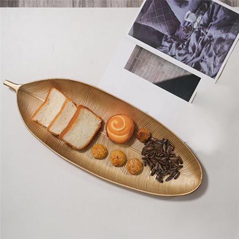 Набор Из 5 Сервировочных Подносов В Форме Сусального Золота В Скандинавском Стиле Для Украшений, Фруктов И Закусок