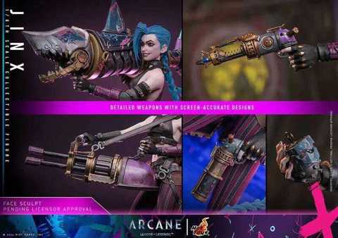 league of legends jinx sex doll Jinx Arcane 1/3 Scale Statue
