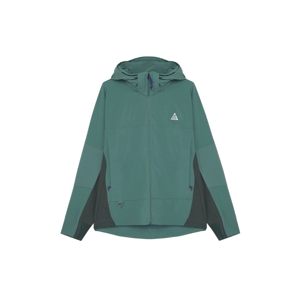 nike acg fleece jacket green