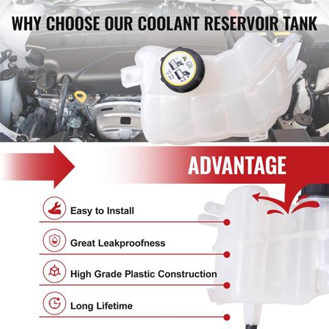Расширительный бачок для восстановления охлаждающей жидкости двигателя Ford Fusion Mondeo Lincoln MKZ 2013-2016 DG938A080AD DG9Z8A080A Автомобильные аксессуары