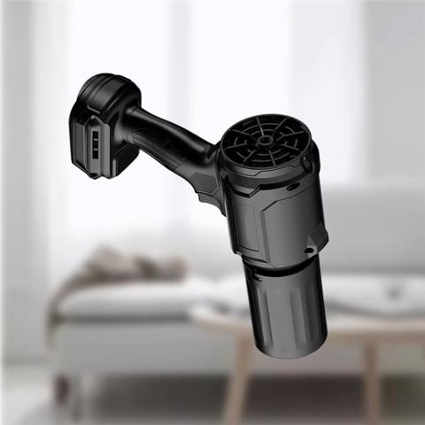 Ручной мощный турбовентиляторный литиевый фен для волос со скоростью ветра 200 миль в час для батареи 18 В