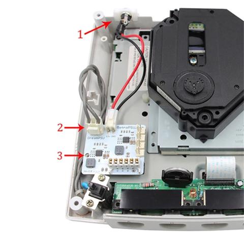 Для Sega DreamCast DreamPSU 12 В постоянного тока Блок питания Плата для ремонта Консоли Игровые аксессуары
