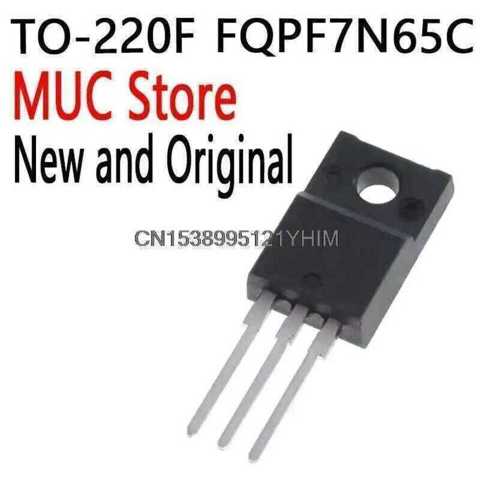 10PCS TO-220F FQPF7N80 TO-220 7N80 7N80C 800V 7A FQPF7N65 FQPF7N60 FQPF7N80C FQPF7N65C FQPF7N60C