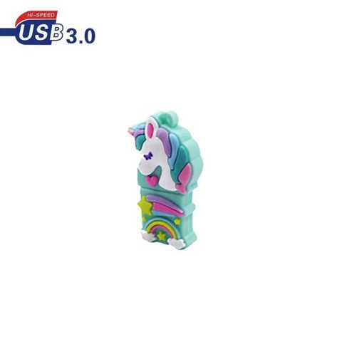 32GB 16GB USB 3.0 Мультяшный Единорог 64GB 8GB 4GB Милый Мини-цветной Лошадка Флешка Память