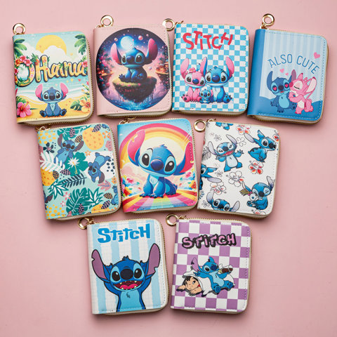 Cartoon coin purse Кошелек Из ПУ КоротКой Молнией Новая Модель 2025 Года МультфильМа Свежий Милый Симпатичный С Отделением Монет