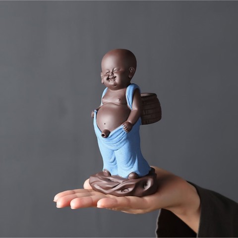 2 шт. Фигурка керамика TAKE IT EASY 'Писающий мальчик', для чайной церемонии, 8x9x16 см