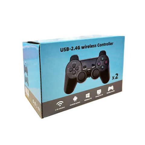 Беспроводной 2.4G Двойной Игровой Контроллер Для Двух Игроков/совмест