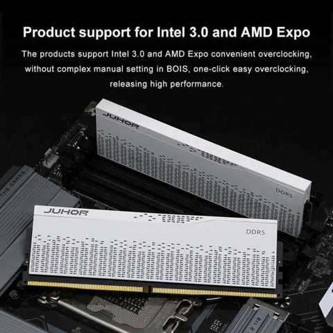 Оперативная память juhor ddr5 16 гб 5600 мгц 6000 мгц - купить