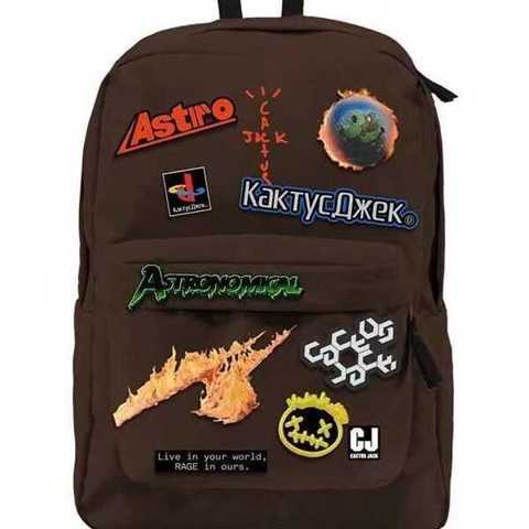 Cactus jack travis backpack - купить недорого | AliExpress