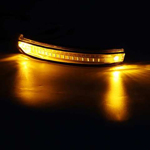 Светодиодный Индикатор поворота зеркала заднего вида для Nissan X-Trail Rogue Qashqai Murano 2014 2015 2016 2017 Повторитель поворота (правая сторона