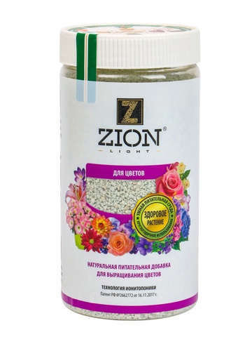 2 шт. Субстрат ZION ионитный, для выращивания цветов, питательная добавка для растений, 800 г