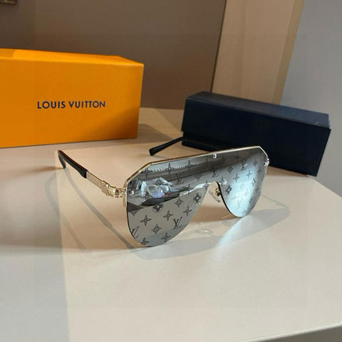 Солнцезащитные очки Louis Vuitton мужские  поляризационные  стильные  для узкого лица  тренд 2026