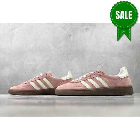 Обувь КроссовКи Кроссовки AdidAs Originals HANDBALL SPEZIAL Розово-белые KJ6305 Экспорт Удобство