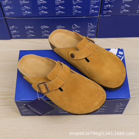 Сандалии Birkenstock из натуральной кожи с пряжкой, на толстой подошве, с закрытым носком, для женщин. Туфли Birkenstock без зас
