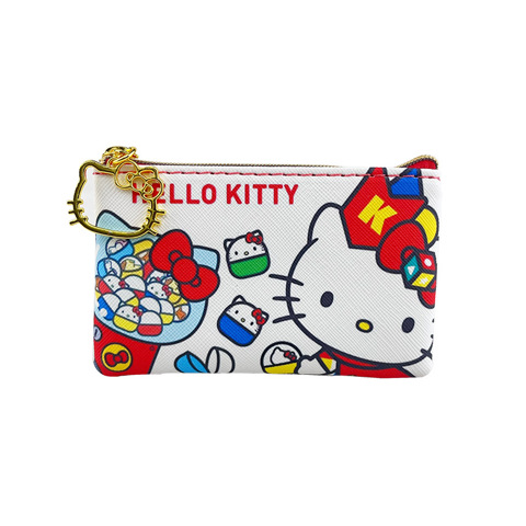 Cartoon coin purse Мультяшный Девочек С ИзображенИем Hello Kitty Миниатюрный Милый На Молнии Креативный Маленький КошелеК Для Ка