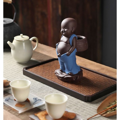 2 шт. Фигурка керамика TAKE IT EASY 'Писающий мальчик', для чайной церемонии, 8x9x16 см