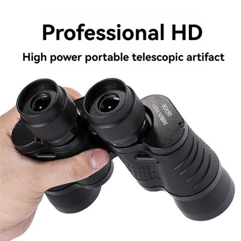 Бинокль Телескоп 90X90 с высоким увеличением Портативный IPX4 Водонепроницаемый призма Bak4 для альпинизма Охоты пешего туризма