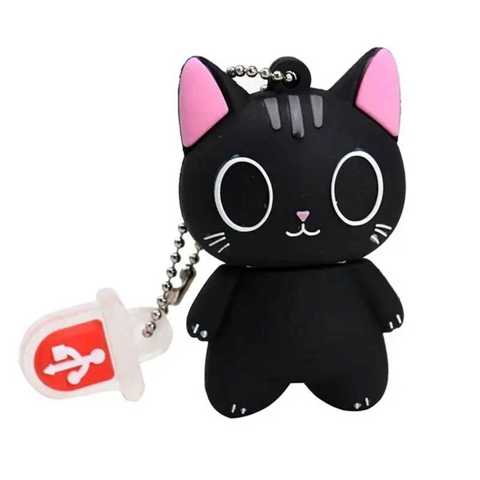 Милый Мультяшный USB-флеш-накопитель 64 Животными Пингвин 32 ГБ КошКой Совой Львом Флешка С Динозавром Внешнее Хранилище