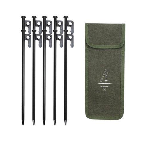 Колышки для палатки для улицы, 30 см, с мешком для хранения