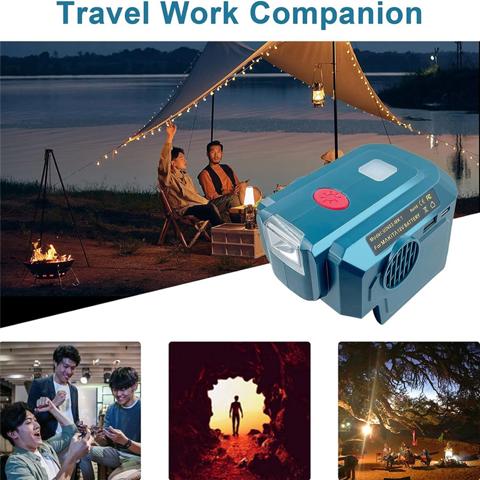 Инвертор мощности 200 Вт для аккумулятора Makita 18 В до 220 В переменного тока, портативный модифицированный синусоидальный инвертор, генератор