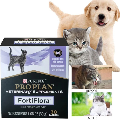 Пробиотик для улучшения пищеварения Pro Plan Fortiflora для собак