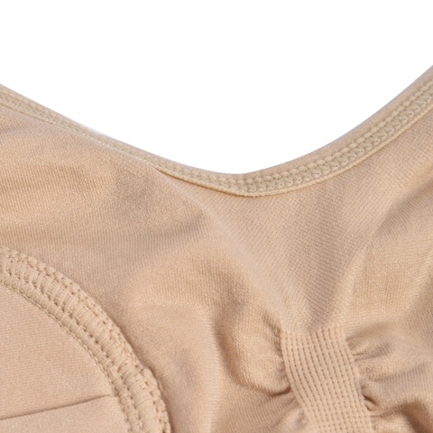 Бюстгальтер для сцеживания без помощи рук Беспроводной бюстгальтер для кормления грудью Женское нижнее белье для грудного вскармливания BraSkin Color L