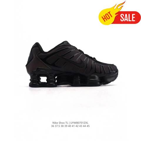 mens black nike shox clearance