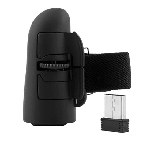 Беспроводная оптическая мини-мышь с кольцом для пальцев 2.4G, беспроводная мышь Lazy Finger Mini Fingertip USB-оптическое кольцо для ноутбука