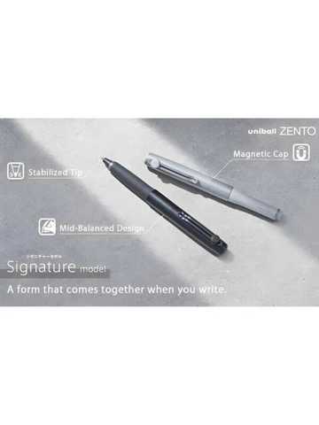 Ручка Uni-ball ZENTO Signature 0.5 ММ Черная