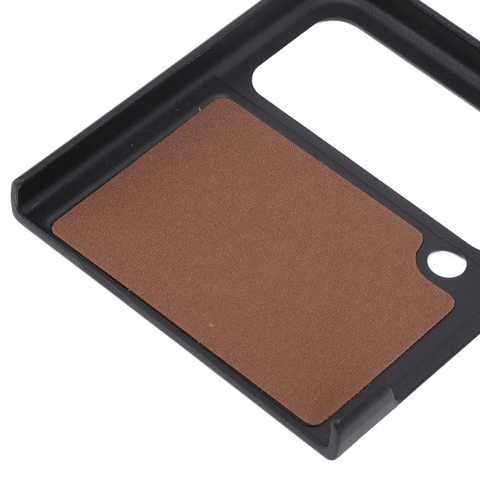 Яркий чехол для телефона с замшевым внутренним слоем, противоцарапочный, складной экран, для Samsung Galaxy Z Flip 4, черный