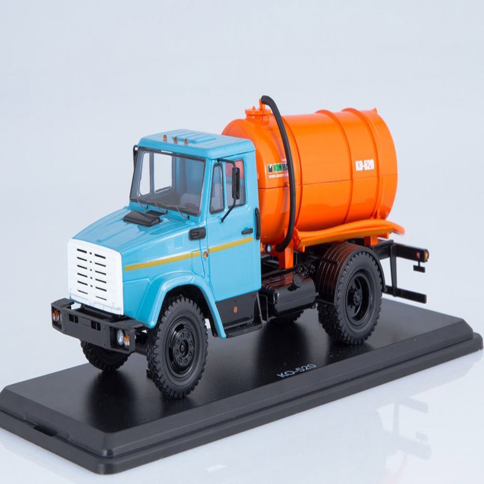 ZIL 4333 KO-520 VACUUM MACHINE (USSR RUSSIAN) | ЗИЛ 4333 ВАКУУМНАЯ