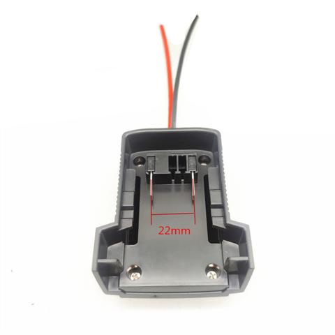 2 упаковки Адаптера для аккумуляторной батареи Formilwaukee M18 18V DIY Сменный Аккумуляторный разъем питания Адаптер