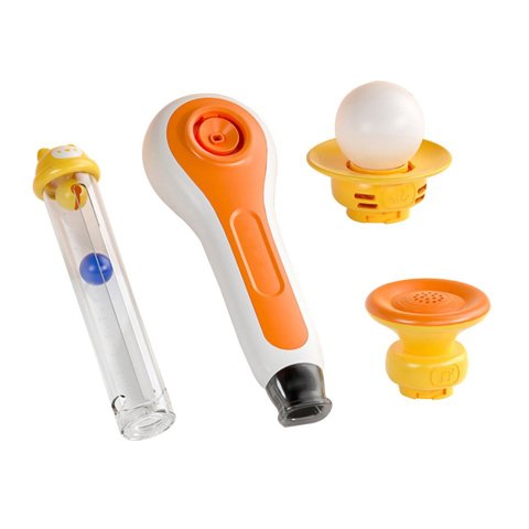 Детская игрушка Монтессори 3 в 1 - Свисток, Надувной мяч, Плавающий шарик-дудочка