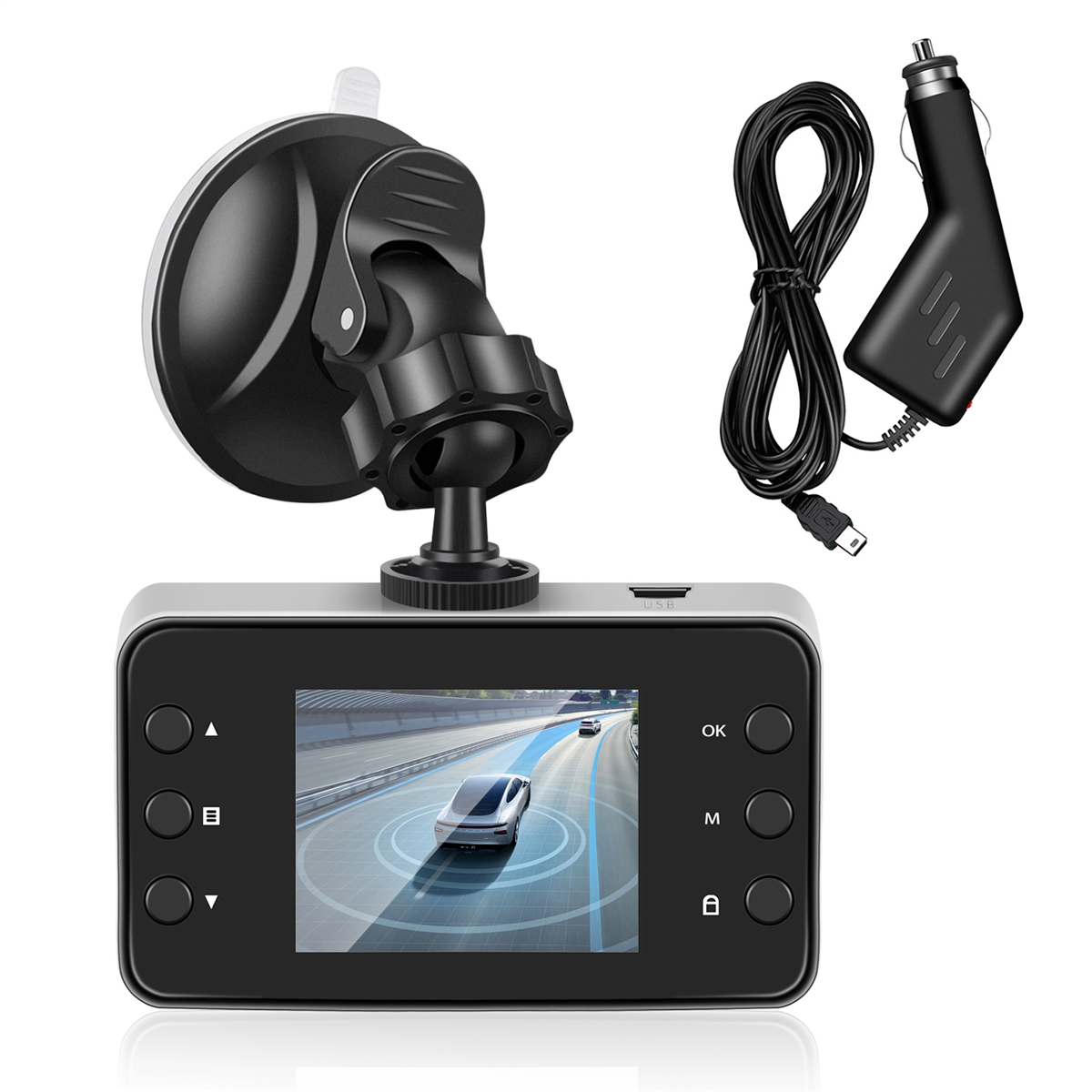

Автомобильный видеорегистратор Dash Camera 1080P