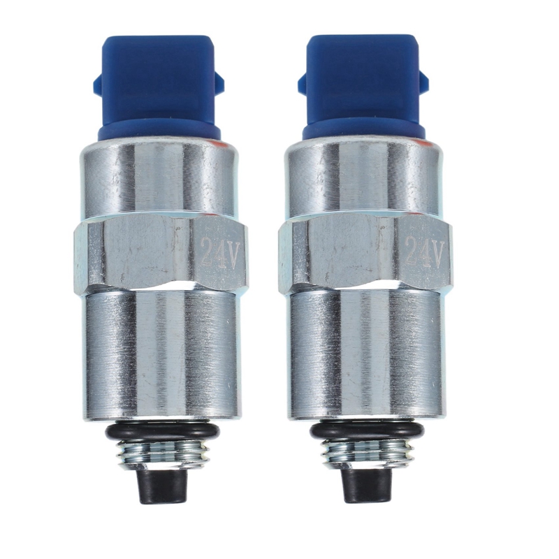 

Соленоид отключения топливного насоса 2X24 В для инжекторного двигателя Perkins 7185-900 H 71630099 26420470