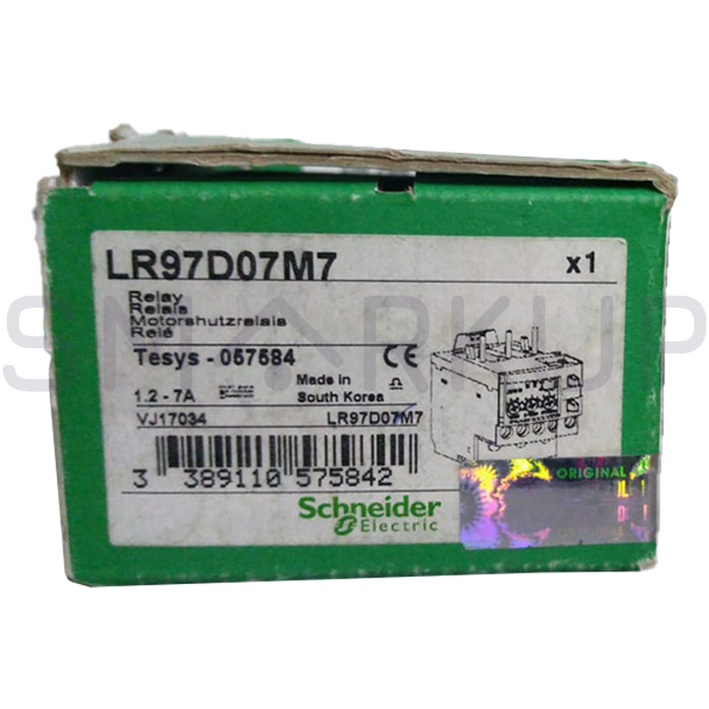 

New In Box SCHNEIDER LR97D07M7 Overload Relay Module