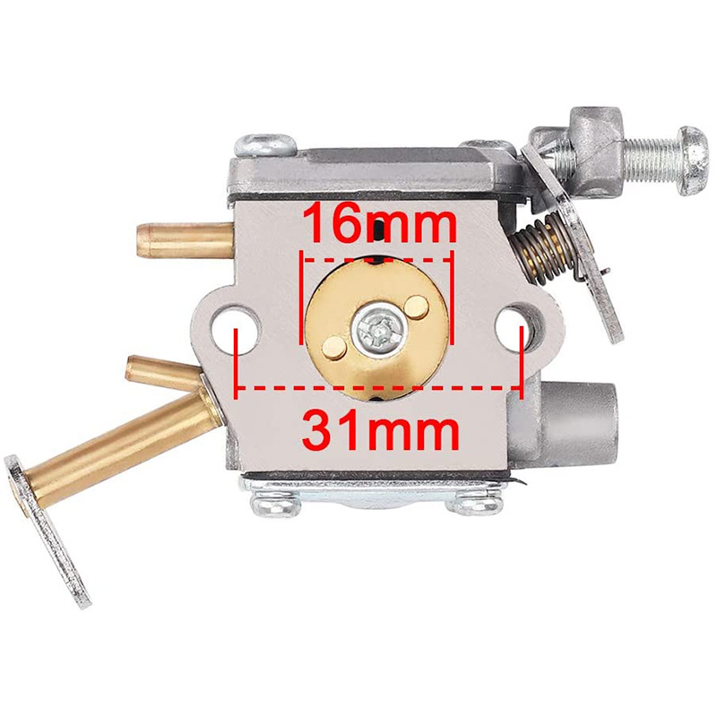 

300981002 Карбюратор для бензопилы Homelite 33Cc UT-10532 UT-10926 Ryobi RY74003D Замена угольной щетки 000998271