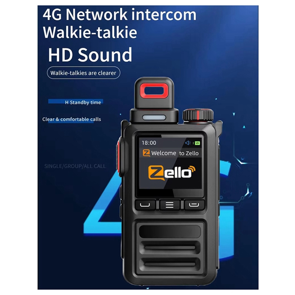 Новая портативная рация Zello 4G Full Network Bluetooth Outdoor