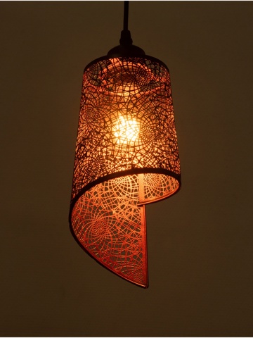 2 шт. Светильник 'Манчестер' (Вышивка) 1x40 Вт Е27 черный 12.5x12.5x24+100 см