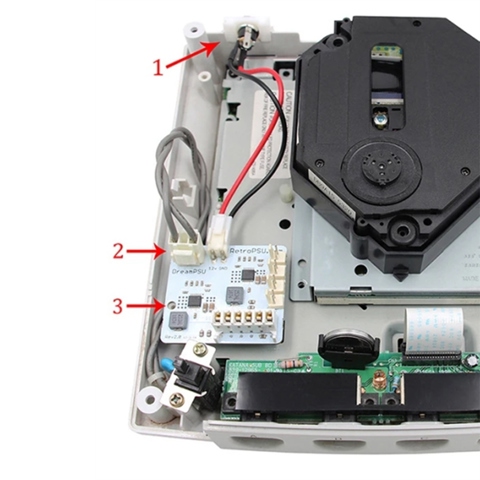 Для Sega Dreamcast Dreampsu 12 В постоянного тока Блок питания Плата для ремонта Консоли Игровые аксессуары