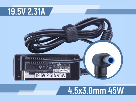 Блок питания для HP 255 G3 19.5V 2.31A 4.5x3.0mm 45W