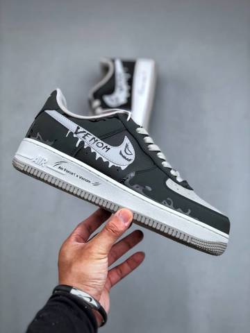 Обувь кроссовки Профессиональный Nk Air Force 1 07 Low Venom Marvel Venom второе