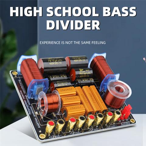 Трехполосный Профессиональный динамик мощностью 450 Вт, разветвитель высокой мощности, 750 Гц / 5000 Гц, Сценический Домашний кинотеатр, 3-модульный Аудио-кроссовер, прочный фильтр