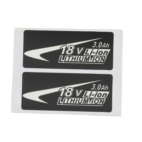 10 Комплектов этикеток BL1830 для литий-ионного аккумулятора емкостью 18 В 3,0 Ач, подходящих для логотипа Makita 18V Battery