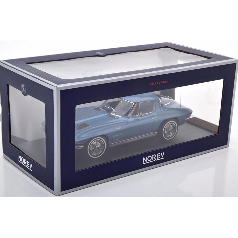 Коллекционная модель Chevrolet Corvette C2 Stingray 1963 Lightblue