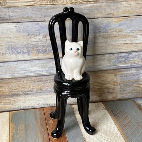 Фигурка Кота и Стула Винтажные Декоративные Украшения Для дома Настольные Украшения Изысканный Подарок