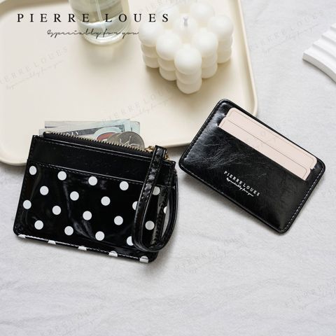 Cartoon coin purse Новый Мини-кошелек Несколькими Отделениями Карт Горошек В Японском И КорейсКом Стиле ОднОтОнный С МилыМ Мульт